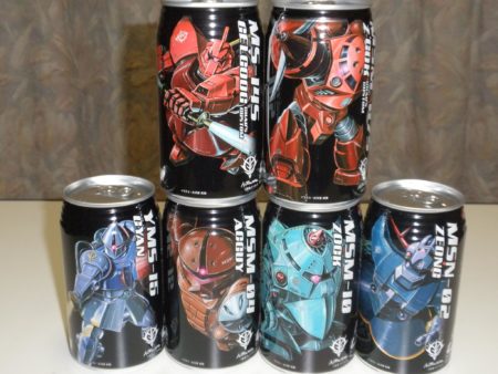 ペプシのガンダムコラボ缶