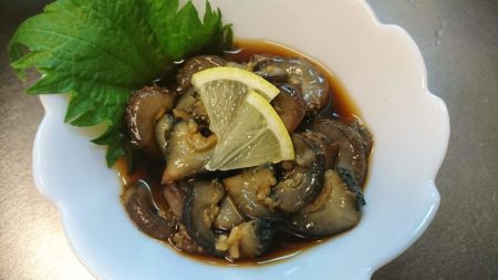 湯通しナマコ酢
