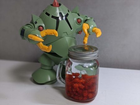 フユイチゴのリキュール漬け